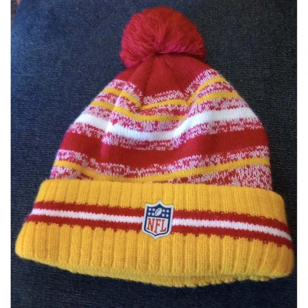 Kansas City Chiefs Unisex NFL Winter Knit Cap Beanie Hat One Size New Era